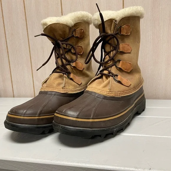 Sorel Bighorn Winter Boots Sorel Bighorn Winter Snow Work Boots Insulated Removable  main image 2